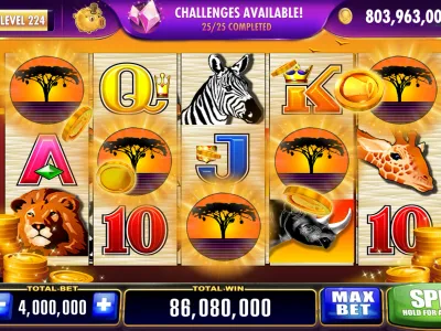Menu de Jogos e Cassino screenshot